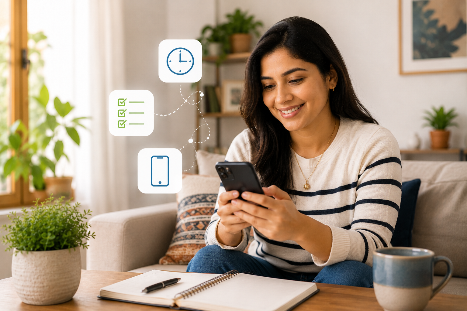 Trabajo online de tiempo completo desde el celular